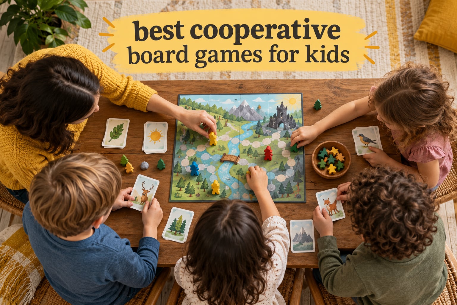 best cooperative board games for kids