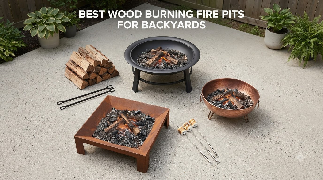 best wood burning fire pits for backyards