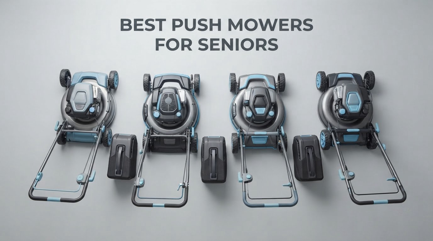best push mowers for seniors