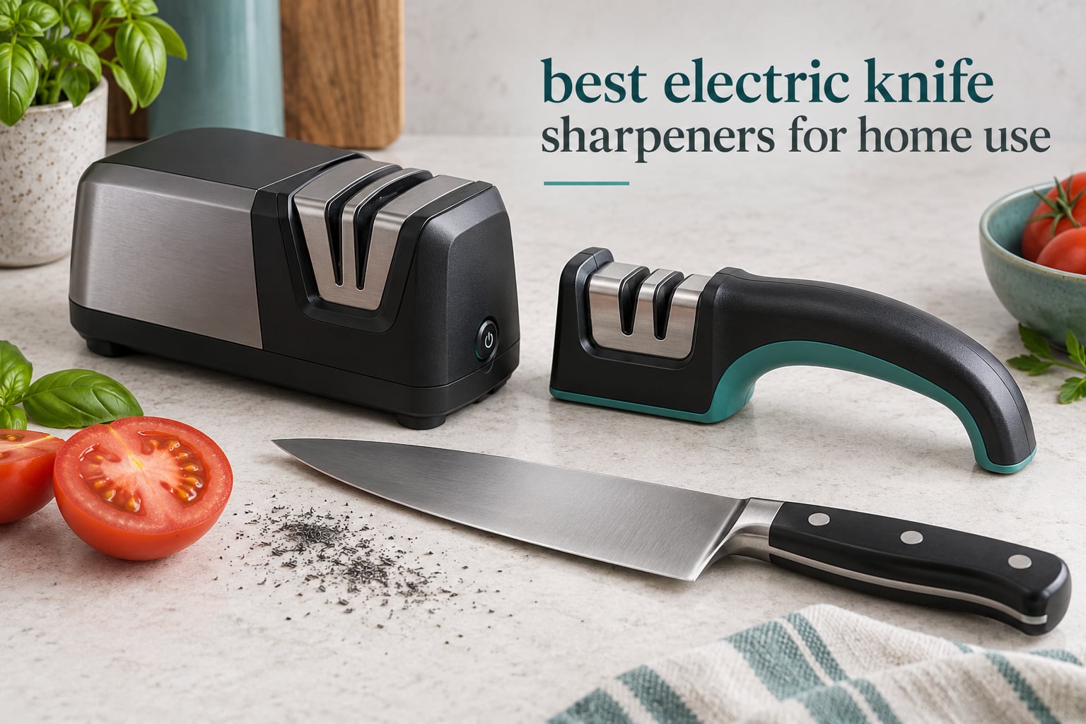 best electric knife sharpeners for home use