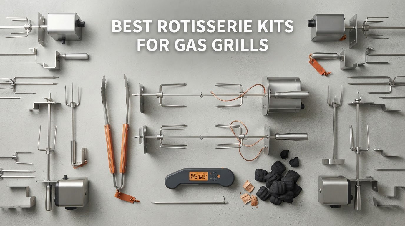 best rotisserie kits for gas grills