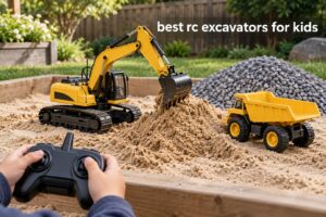best rc excavators for kids
