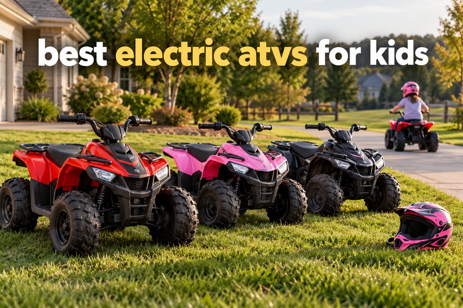 best electric atvs for kids