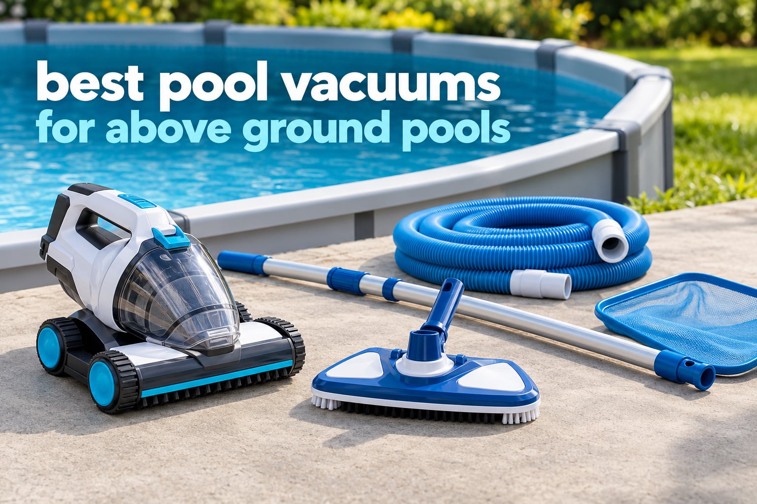 best pool vacuums for above ground pools