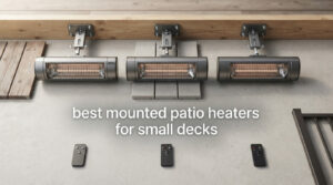 best mounted patio heaters for small decks
