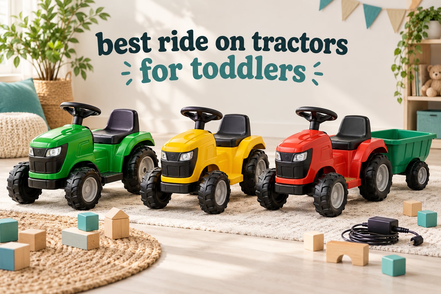 best ride on tractors for toddlers