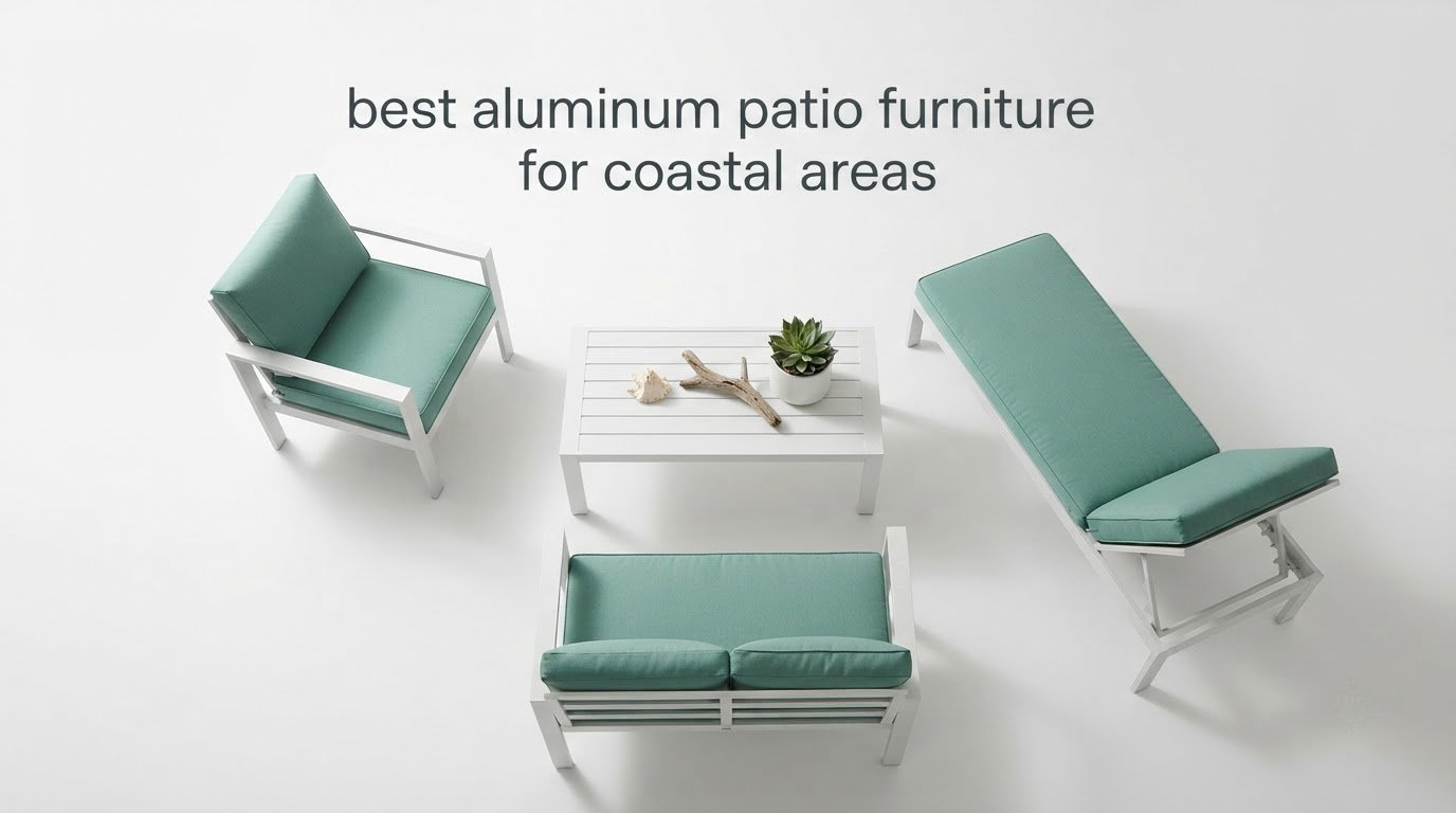 best aluminum patio furniture for coastal areas