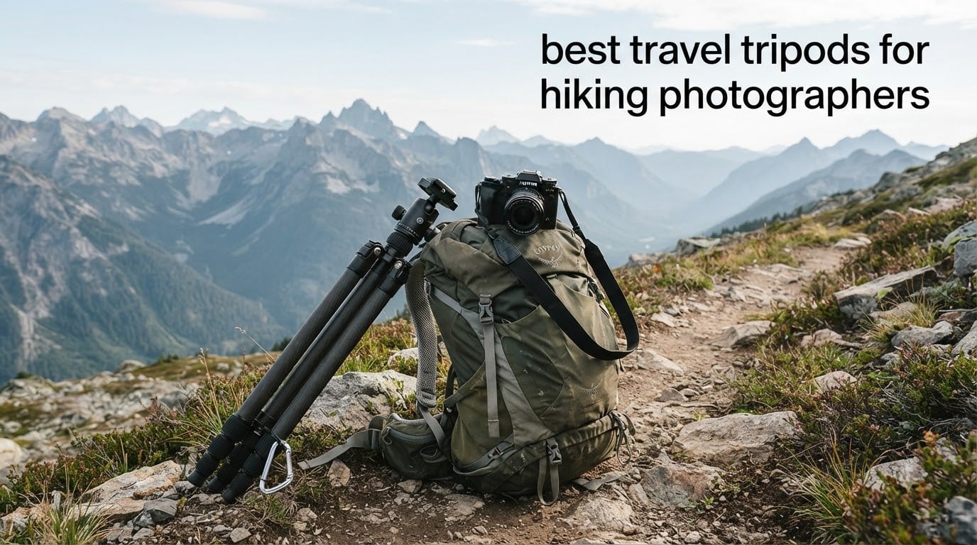 best travel tripods for hiking photographers