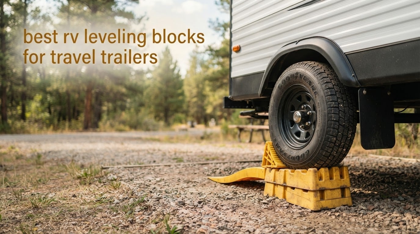 best rv leveling blocks for travel trailers