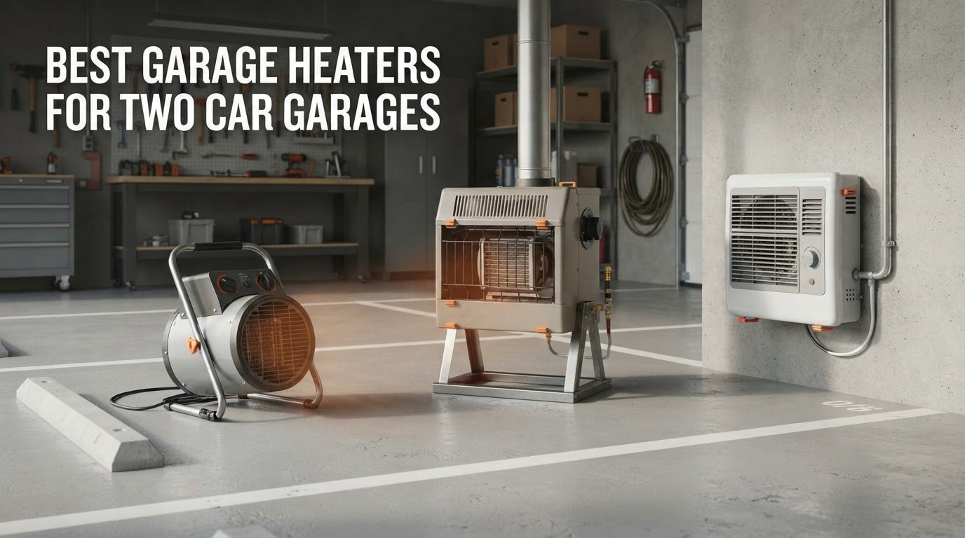 best garage heaters for two car garages