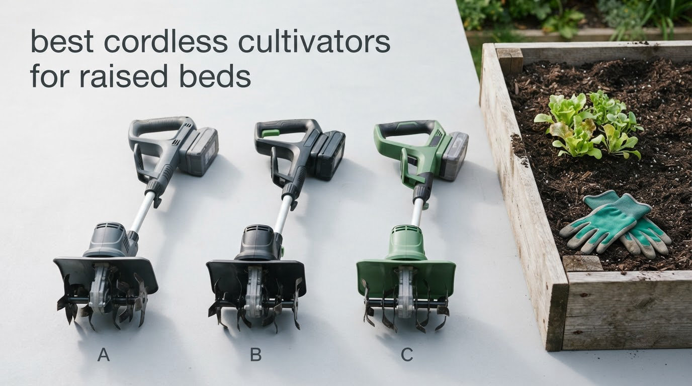 best cordless cultivators for raised beds