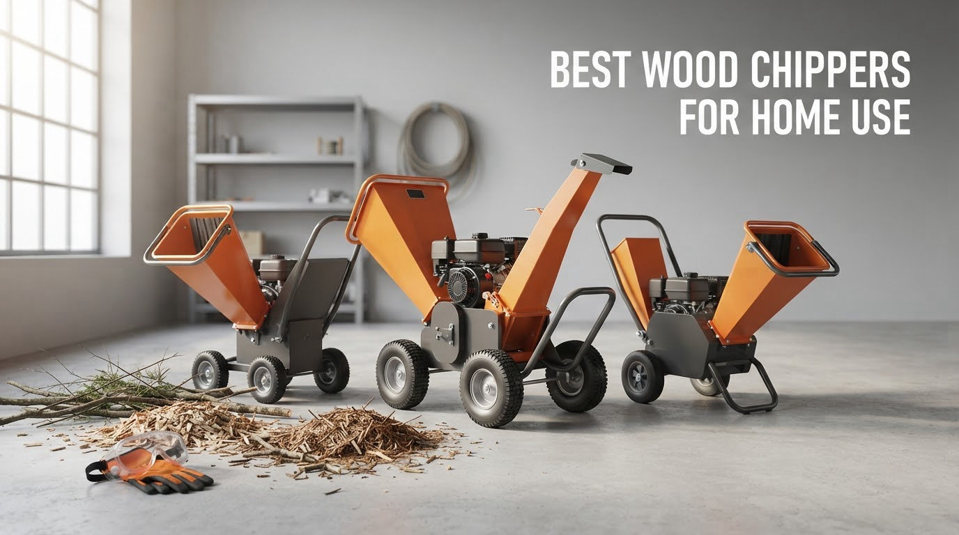 best wood chippers for home use